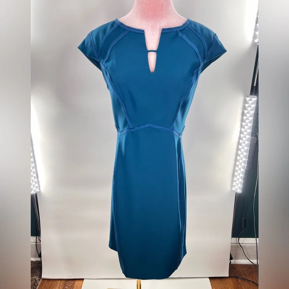 Rebecca Taylor Blue Dress - Picture 2 of 12